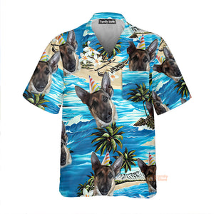 German Shepherd Custom Hawaiian Shirt PN302128Lb