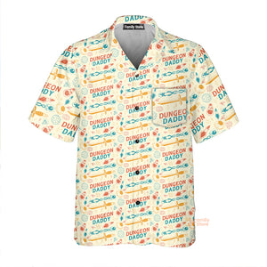 DnD Dungeon Daddy Pattern - Hawaiian Shirt