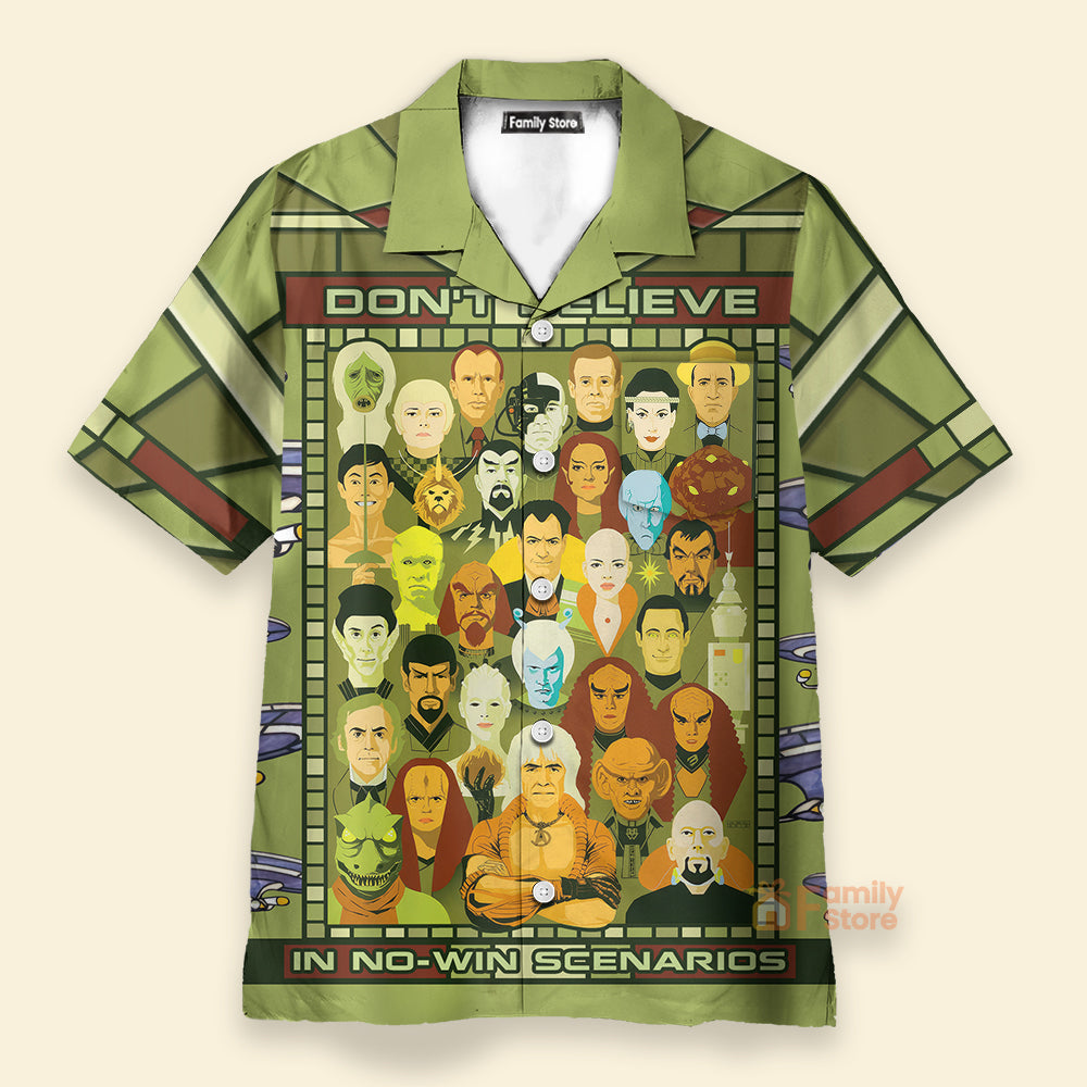 Star Trek The Original Series Retro Character Squares - Hawaiian Shirt