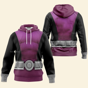 Teen Titan Beast Boy Cosplay Hoodie For Men