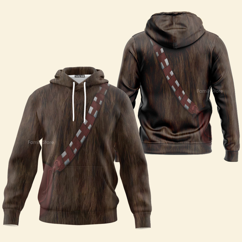 Star Wars Chewbacca Costume Hoodie Sweatshirt Sweatpants SWHS71