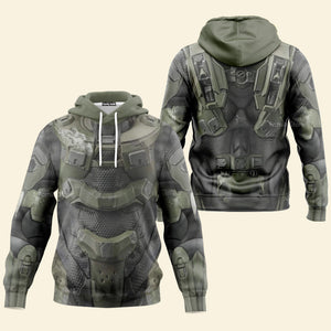 Green Halo Hoodie For Men