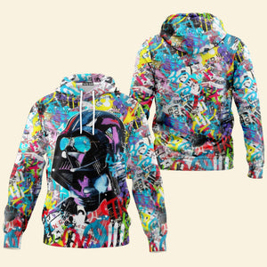 Star Wars Darth Vader Colorful Gift For Fans - Hoodie