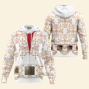 Elvis White Conquistador - Costume Cosplay Hoodie Sweatshirt Sweatpants ELHS35