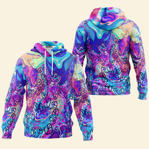 Hippie The Magic Potion Filled With Peace Colorful - Hoodie For Men, Women