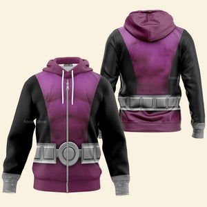 Teen Titan Beast Boy Cosplay Hoodie For Men