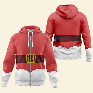 Santa Claus Christmas - Costume Cosplay Hoodie