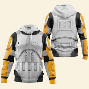 Star Wars Clone Trooper Commander Costume Hoodie Sweatshirt Sweatpants Tshirt Hawaiian shirt SWHS67