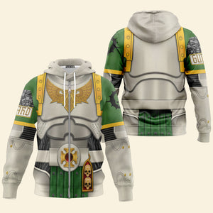 Warhammer Death Guard Captain - Costume Cosplay Hoodie Sweatshirt Sweatpants WHHS121