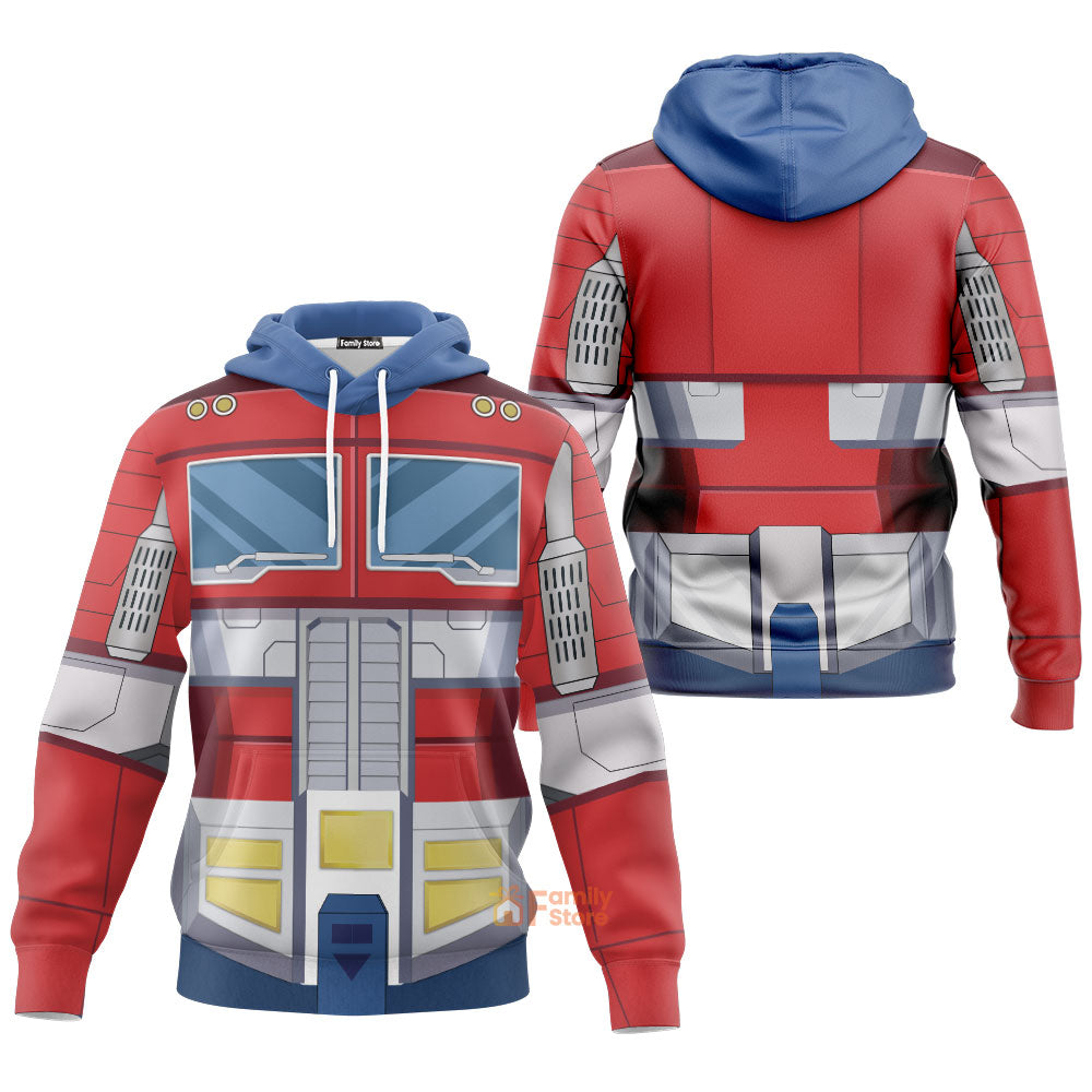 Transformers Op timus Prime - Costume Cosplay Hoodie Sweatshirt Sweatpants