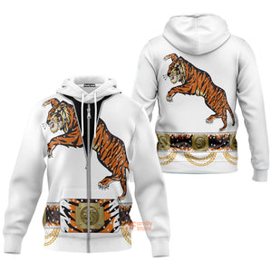 Elvis Presley Tiger Costume - Costume Cosplay  Hoodie Sweatshirt Sweatpants ELHS03