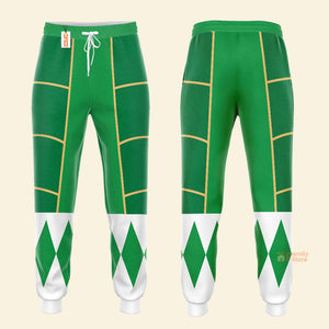 Green Ranger Dragon Shield Mighty Morphin Cosplay - Hoodie Set, Sweatshirt, Sweatpants PRHS96