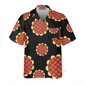 Luffy Dressrosa Sunflower Hawaiian Shirt KLZ106360Lb