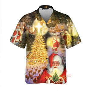 Jesus Is The Magic Of Christmas Short Sleeve Shirt Hawaiian Shirt