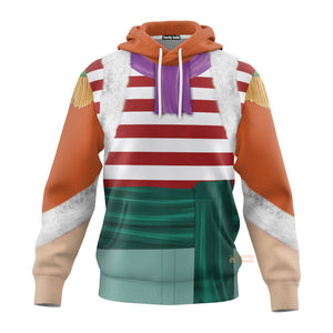 Shichibukai Buggy One Piece Costume Hoodie