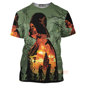 Starwars Days Of Halloween - 3D T-shirt For Men