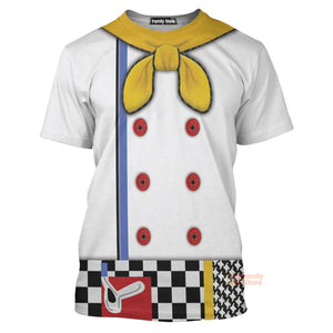 Chef Mickey Mouse Costume - 3D TShirt