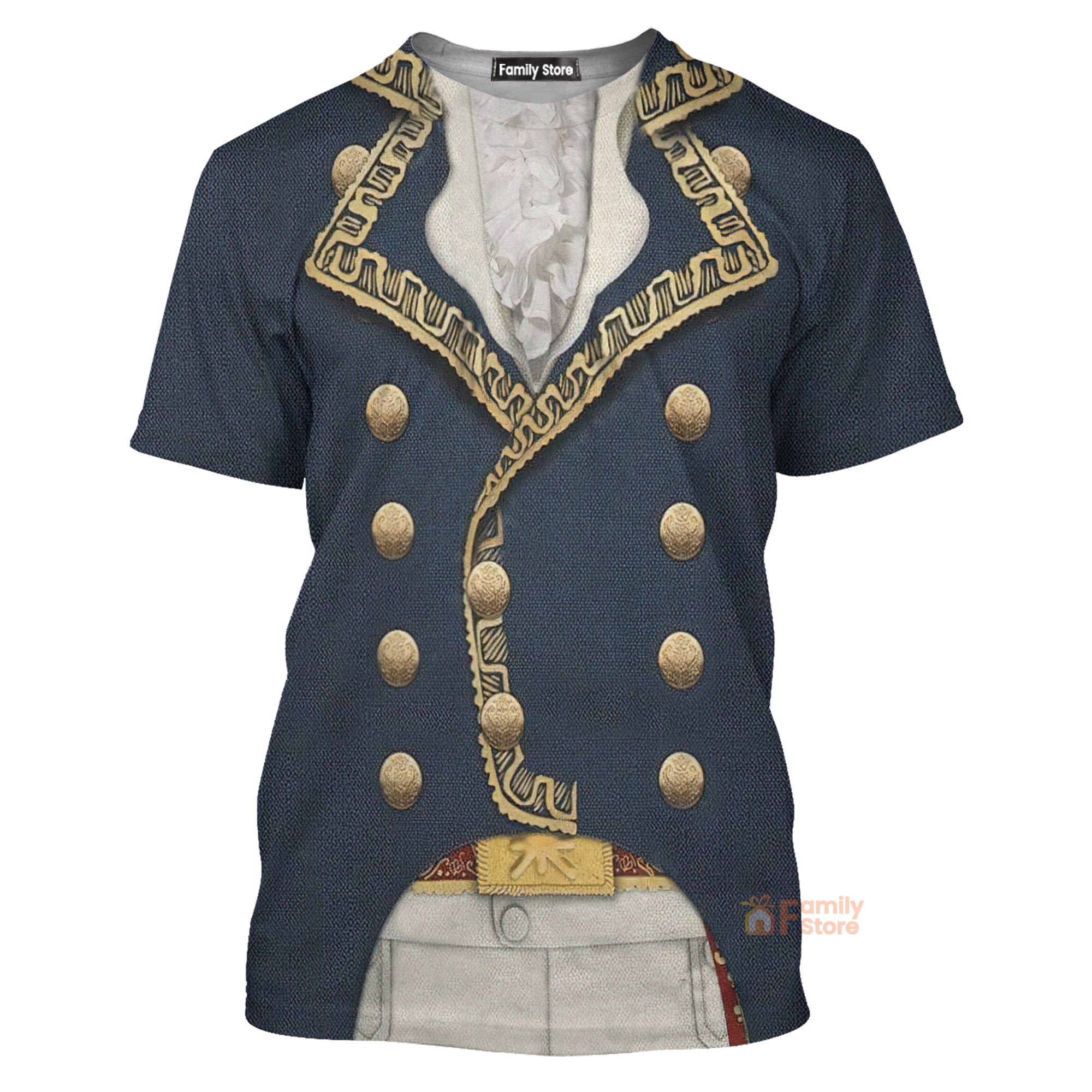 Marquis de Lafayette T-Shirts For Men