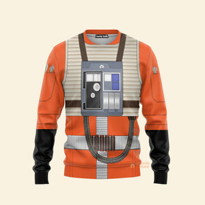 Star Wars Flight Suit Costume Hoodie Sweatshirt Sweatpants