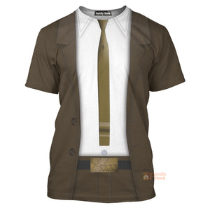 Mobius Loki Marvel TV Series Costume T-Shirt For Men