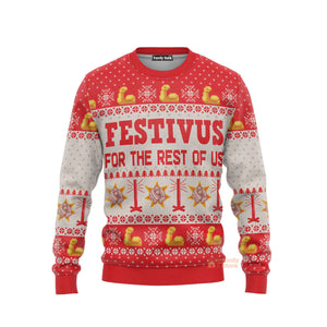 Festivus For The Rest Of Us Ugly Christmas Sweater For Men & Women