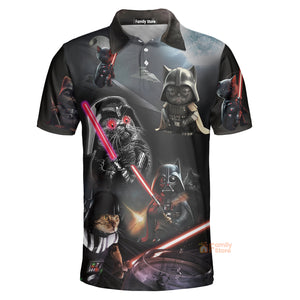 Star Wars Cat Darth Vader - Polo Shirt