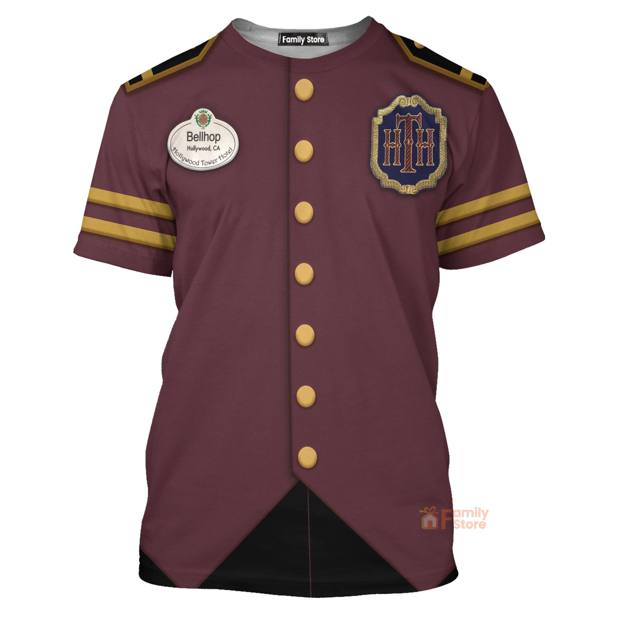 Tower Of Terror Bellhop Cast Member T-Shirt