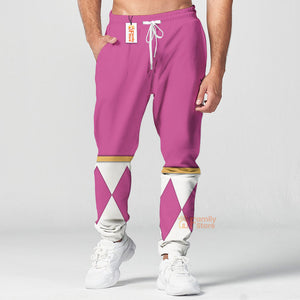 Pink Ranger Dragon Shield  Mighty Morphin Power Ranger - Hoodie Set, Sweatshirt, Sweatpants PRHS26