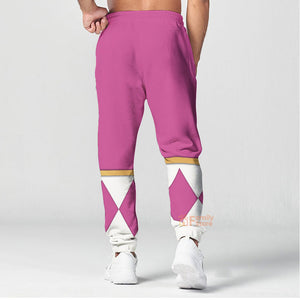 Pink Ranger Dragon Shield  Mighty Morphin Power Ranger - Hoodie Set, Sweatshirt, Sweatpants PRHS26