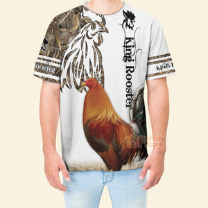 FamilyStore King Rooster - 3D TShirt