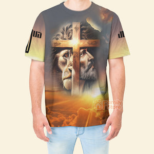 FamilyStore Jesus Is My King My Lord My Savior - 3D TShirt