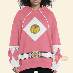 Pink Ranger Mighty Morphin The Movie (1995) C1 - Hoodie Set, Sweatshirt, Sweatpants PRHS88