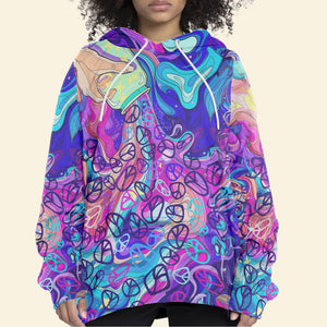 Hippie The Magic Potion Filled With Peace Colorful - Hoodie For Men, Women