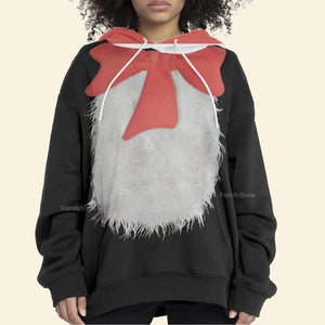 Dr. Seuss Cute Red Bow Cosplay Hoodie