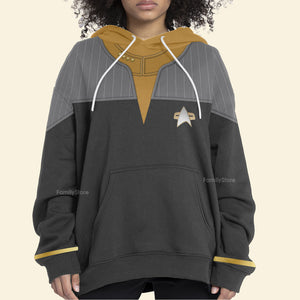 Star Trek Standard Uniform 2370s Operations Division Hoodie Sweatshirt Sweatpants