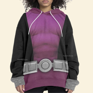 Teen Titan Beast Boy Cosplay Hoodie For Men