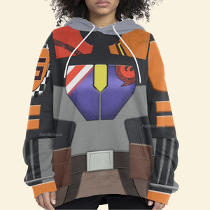 Star Wars Sabine Wren Costume Hoodie Sweatshirt Sweatpants Tshirt Hawaiian shirt SWHS51