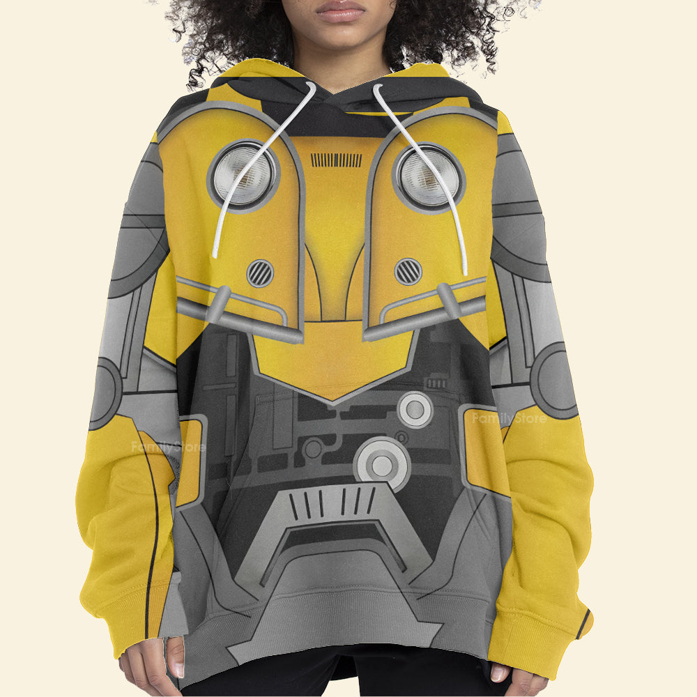 Transformers  Bumblebee - For Men And Women - Costume Cosplay Hoodie Sweatshirt Sweatpants