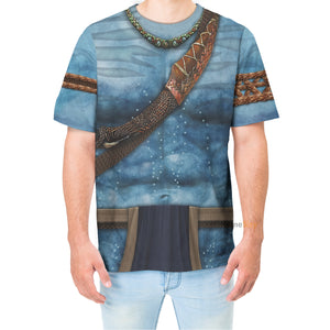 Jake Sully Avatar 2 The Way of Water Costume T-Shirt