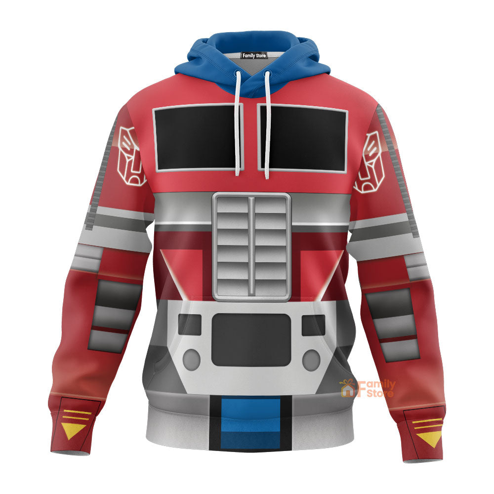 Transformers Robot Op timus Prime - Costume Cosplay Hoodie Sweatshirt Sweatpants