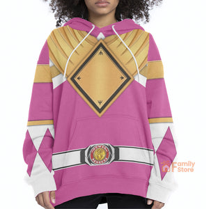 Pink Ranger Dragon Shield  Mighty Morphin Power Ranger - Hoodie Set, Sweatshirt, Sweatpants PRHS26