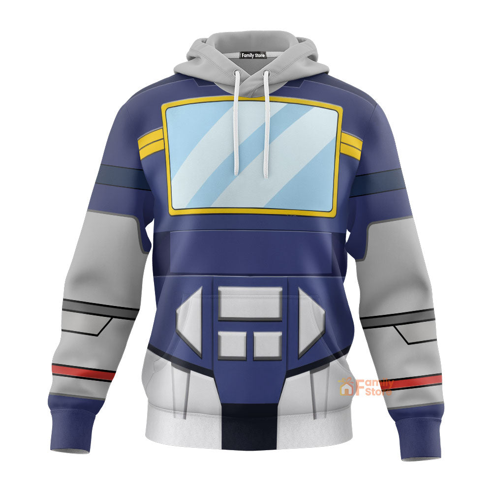 Transformers Soundwave Costume Cosplay Hoodie Sweatshirt Sweatpants Familystore