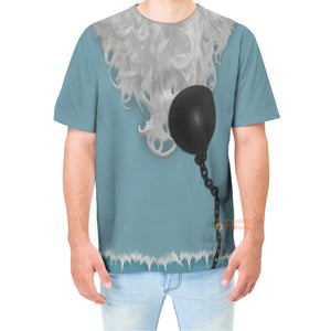 Gus Hitchhiking Ghosts Haunted Mansion Costume T-Shirt For Men