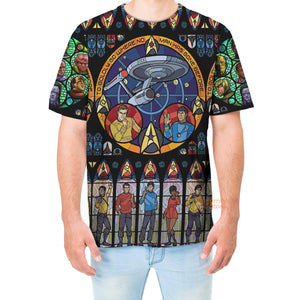 Star Trek Stained Glass T-Shirt