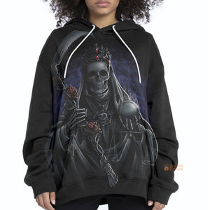 Costume 3D Halloween Skeleton Skull Death Hoodie