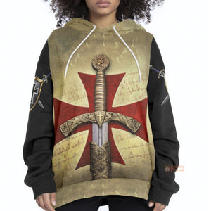 Knight Templar Hoodie For Men And Women