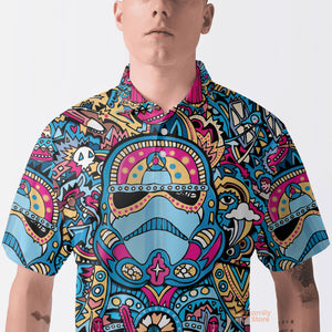 Star Wars Stormtrooper Psychedelic Polo Shirt - Gift For Fans