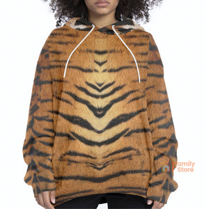 Tiger Costume Cosplay Halloween Hoodie