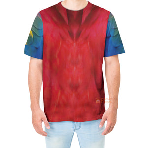 Parrot 3D All Over Printed T-Shirt For Men, Women