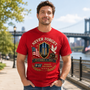 Never Forget 9.11 Firefighter Memorial Patriotic Tribute Gift For Him - Personalized Shirt